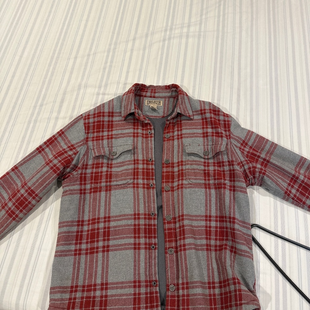 Duluth Trading Flannel Shirt Jack Men’s Medium